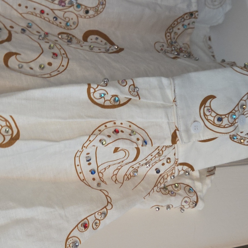Off-White Octopus Fun Euroflax™ Premium Linen Shirt - Picture 4 of 6